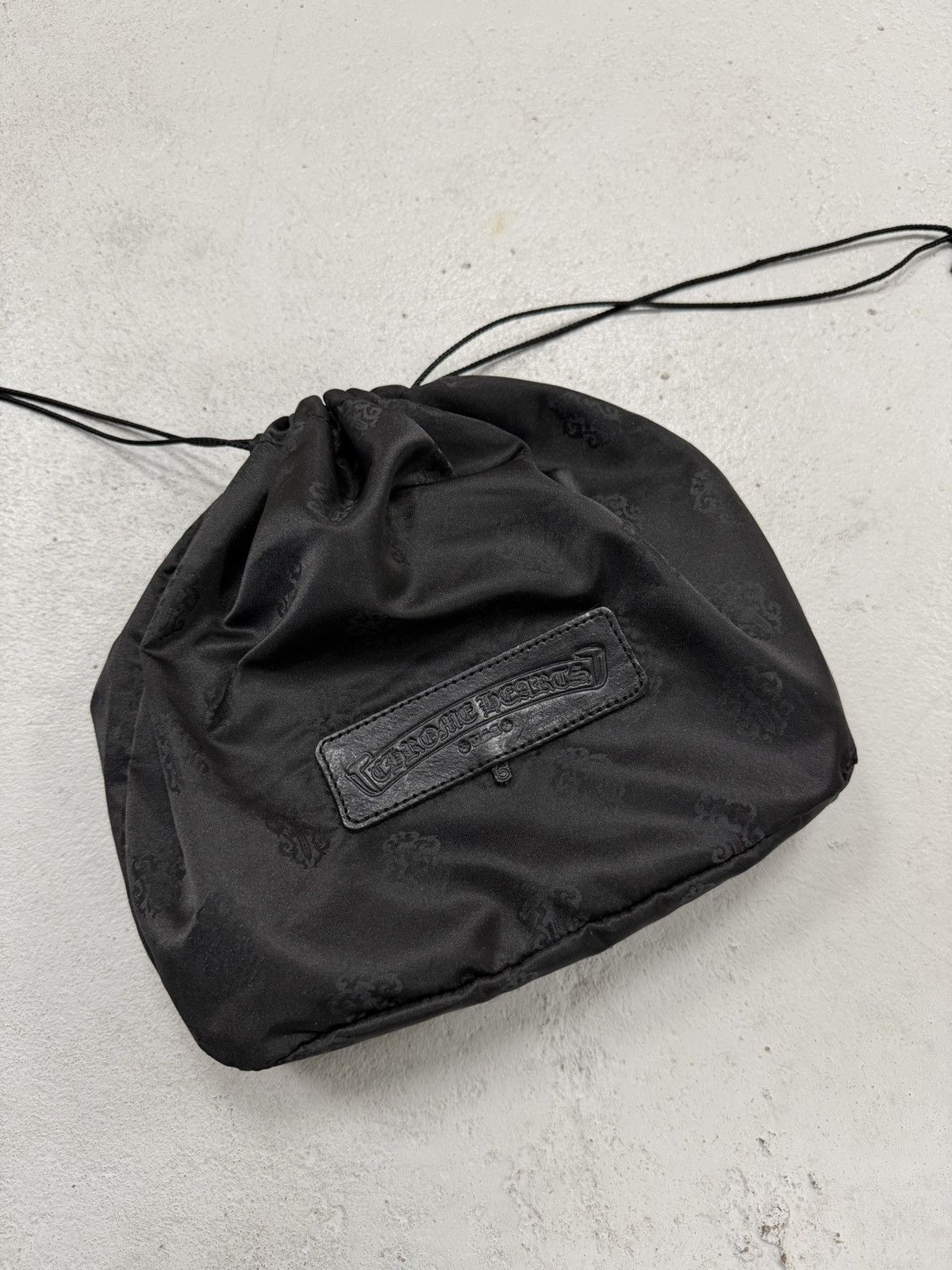 Chrome Hearts Chrome Hearts Plus Patent Leather Wallet Clutch Bag Black Size ONE SIZE - 14 Thumbnail