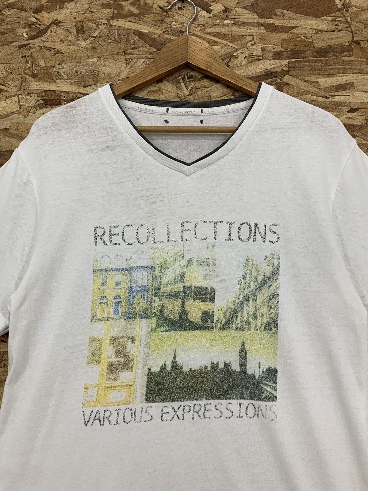 Japanese Brand × Vintage Recollections Various Expressions Y2K Poem Life Tee Size US M / EU 48-50 / 2 - 3 Thumbnail