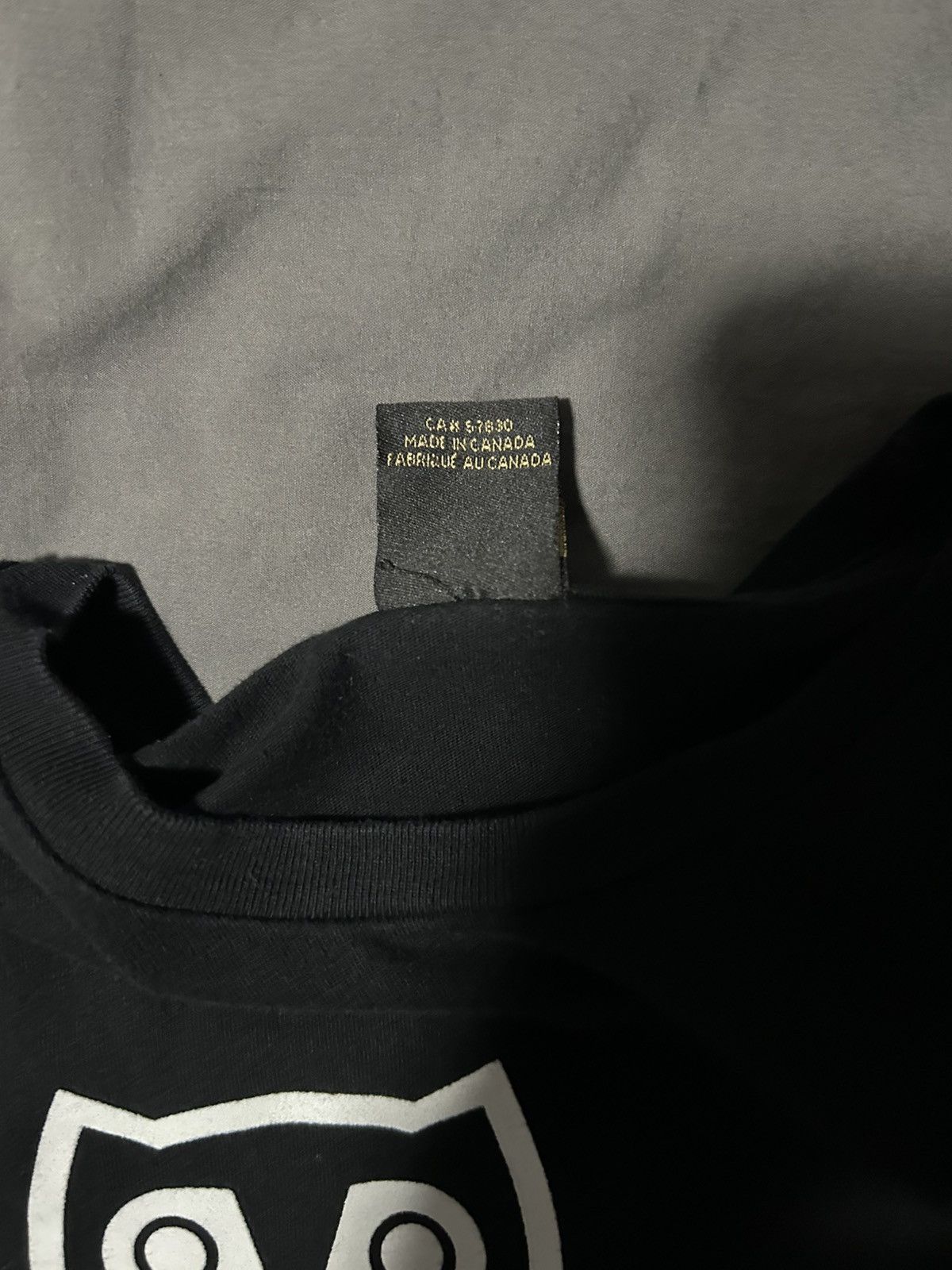 October's Very Own OVO Big Owl Logo Black Tee – Size Large – Made in Canada Size US L / EU 52-54 / 3 - 4 Thumbnail