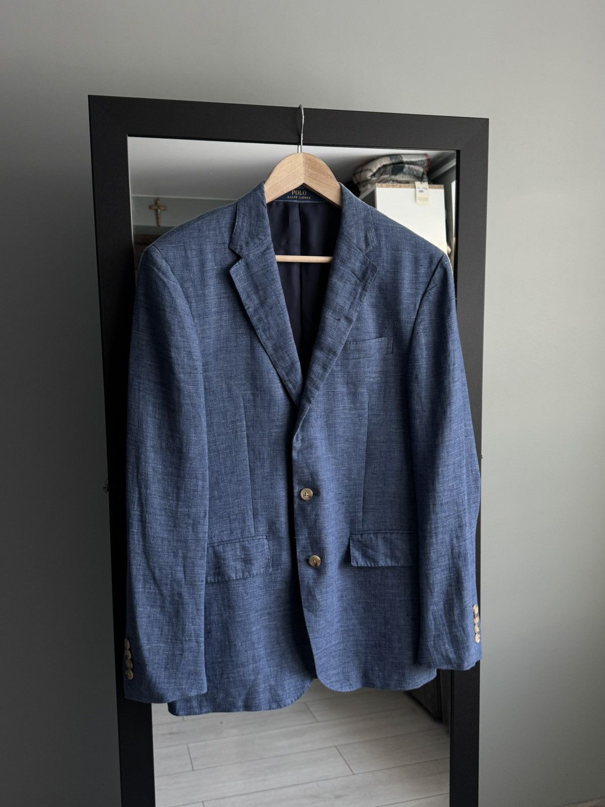 Polo Ralph Lauren Polo Ralph Lauren Linen Blazer Size 38R - 2 Thumbnail