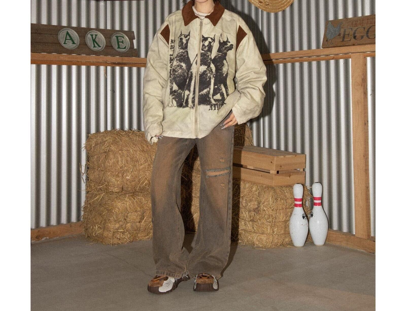 Other Doberman Graphic Print Workwear Jacket Size US M / EU 48-50 / 2 - 3 Thumbnail