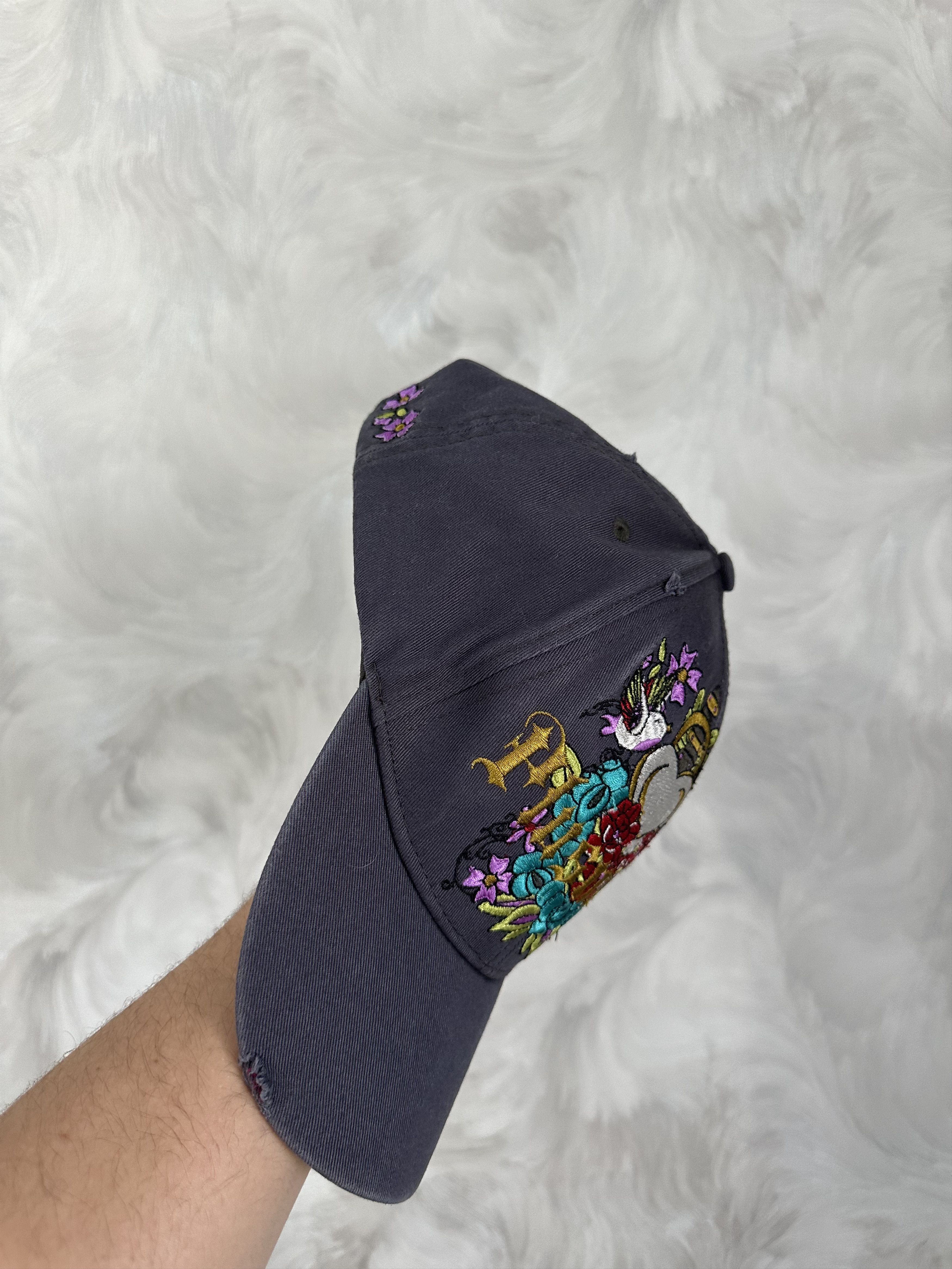 Japanese Brand MENS CASUAL CAP Y2K STYLE ED HARDY Size ONE SIZE - 5 Thumbnail
