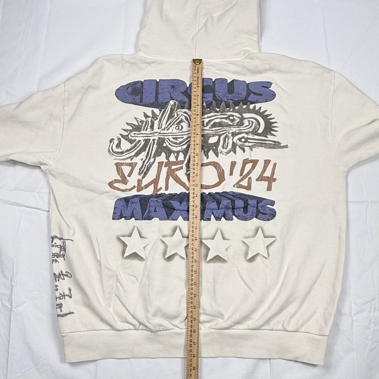 Travis Scott Travis Scott Circus Maximus Euro 24 Tour Hoodie Mens 2XL Size US XXL / EU 58 / 5 - 6 Thumbnail