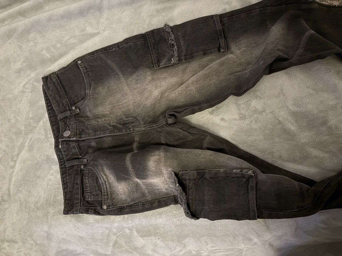 Fashion Nova Stacked flared jeans Size US 30 / EU 46 - 6 Thumbnail