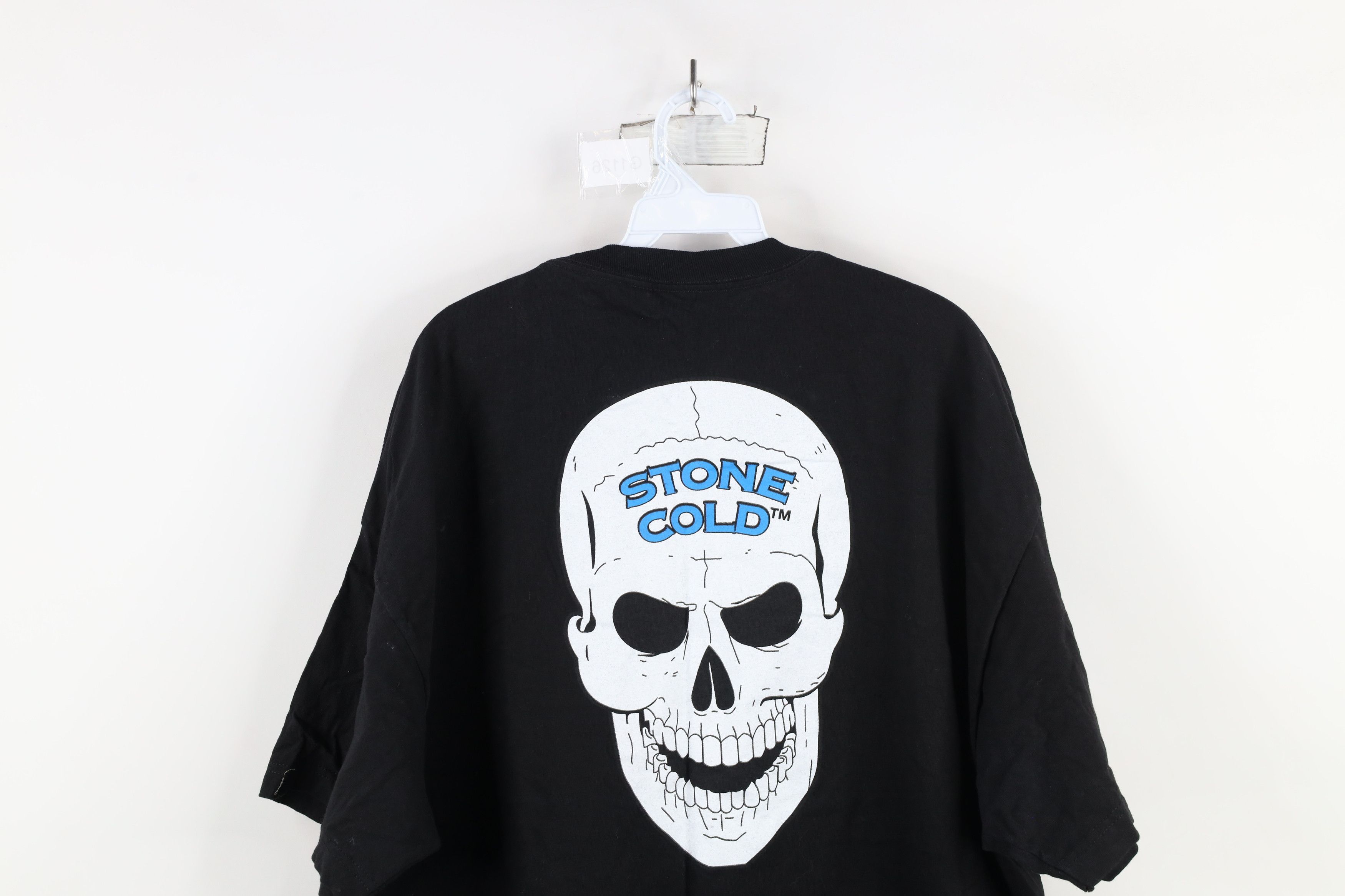 Vintage Retro WWE Wrestling Cold Steve Austin 3:16 Skull T-Shit Size US XXL / EU 58 / 5 - 12 Thumbnail
