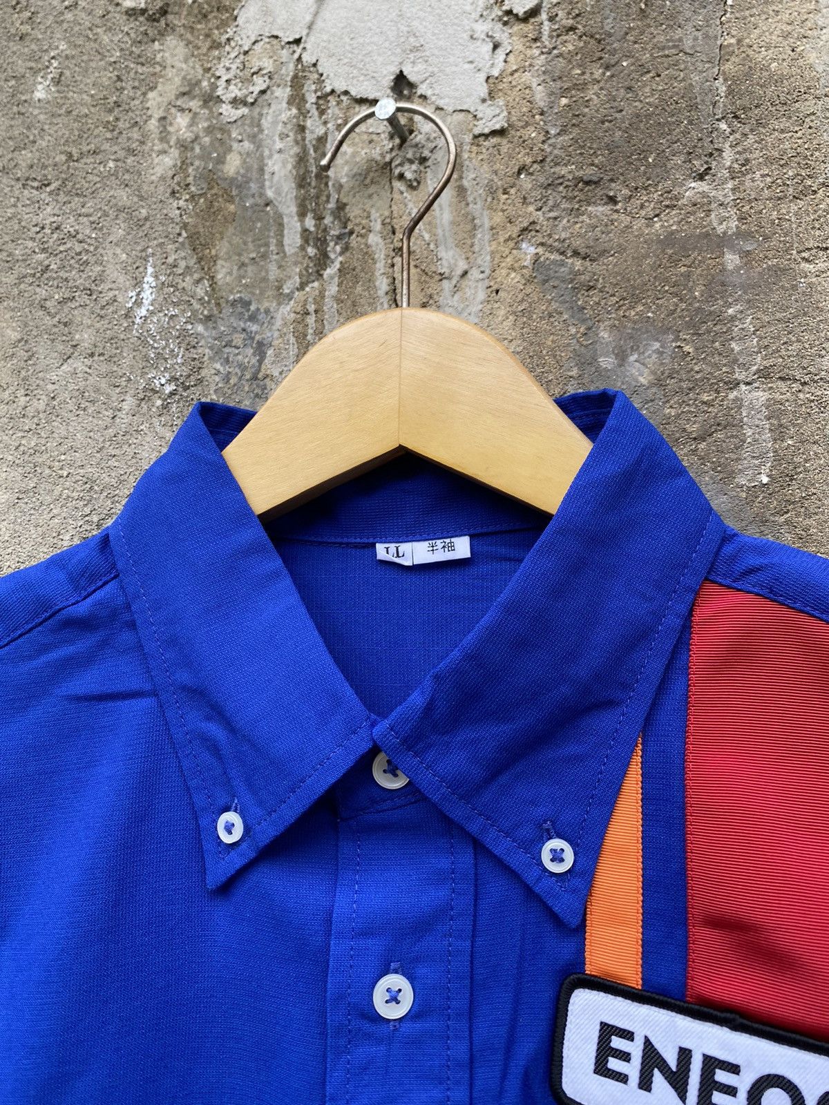 Japanese Brand × Vintage Vintage Eneos Shirt Size US XL / EU 56 / 4 - 4 Thumbnail