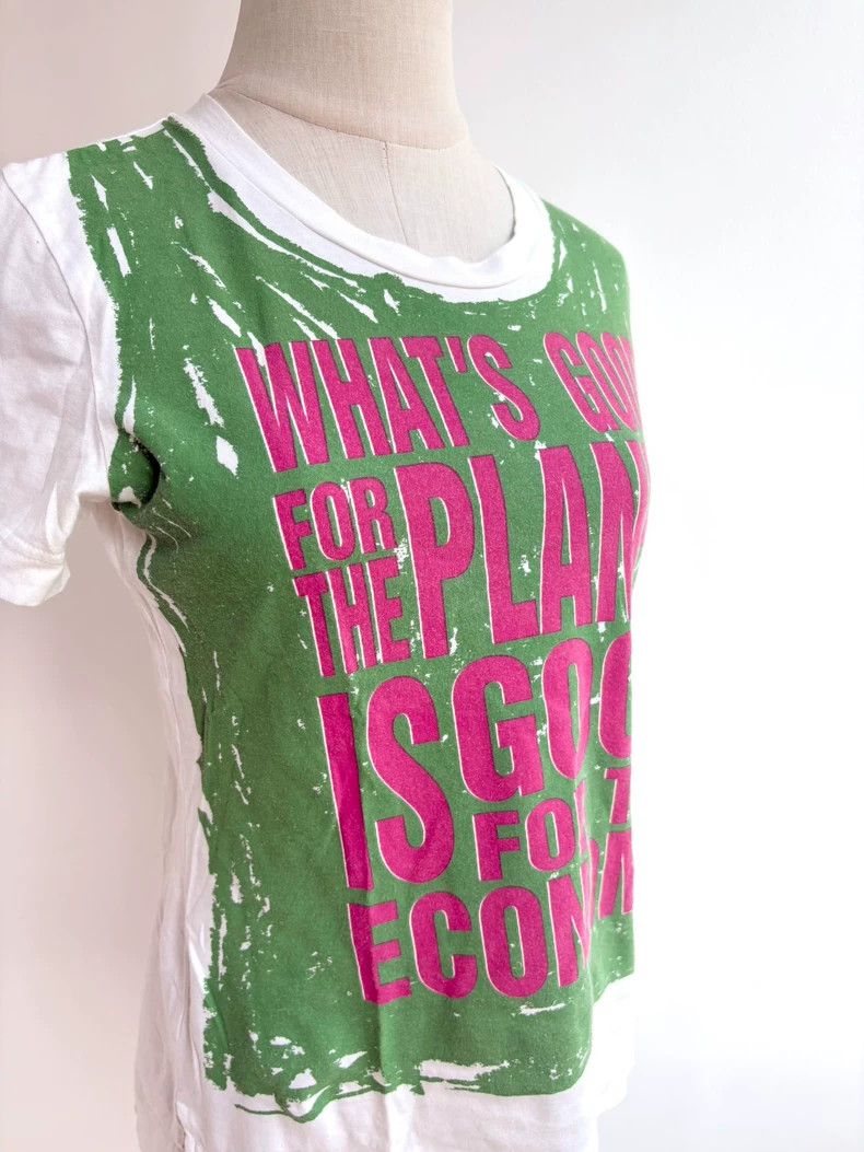 Vivienne Westwood Vivienne Westwood size3 Double-sided letter T-shirt Size M / US 6-8 / IT 42-44 - 2 Thumbnail