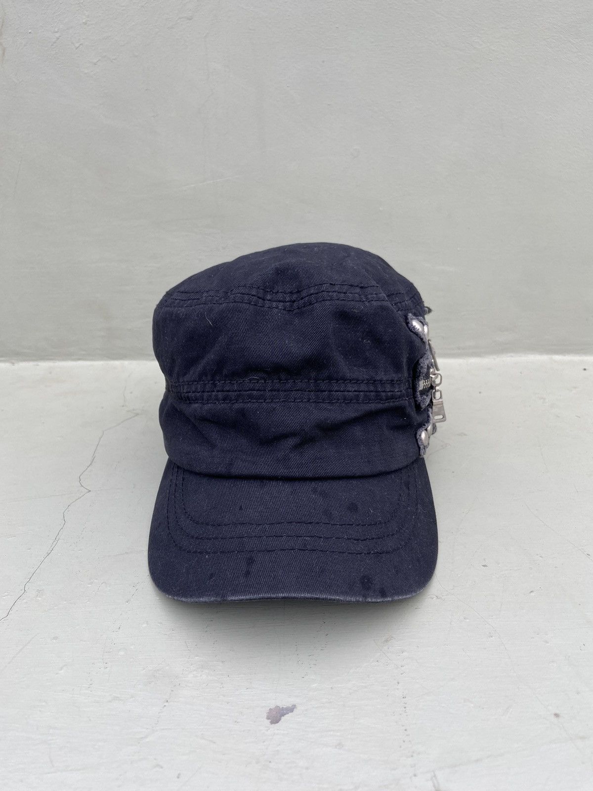 Hysteric Glamour 2000s mierdi multi zipper patrol hat Size ONE SIZE - 3 Thumbnail