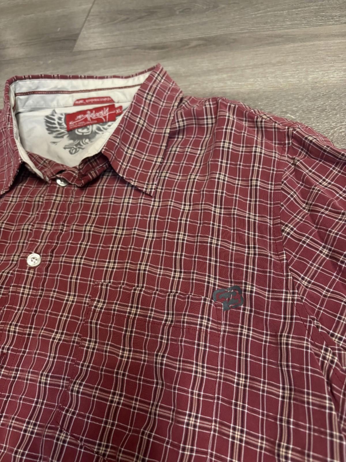 Billabong Billabong Men's Y2K VTG Plaid Shirt Button Up Size XL Size US XL / EU 56 / 4 - 3 Thumbnail