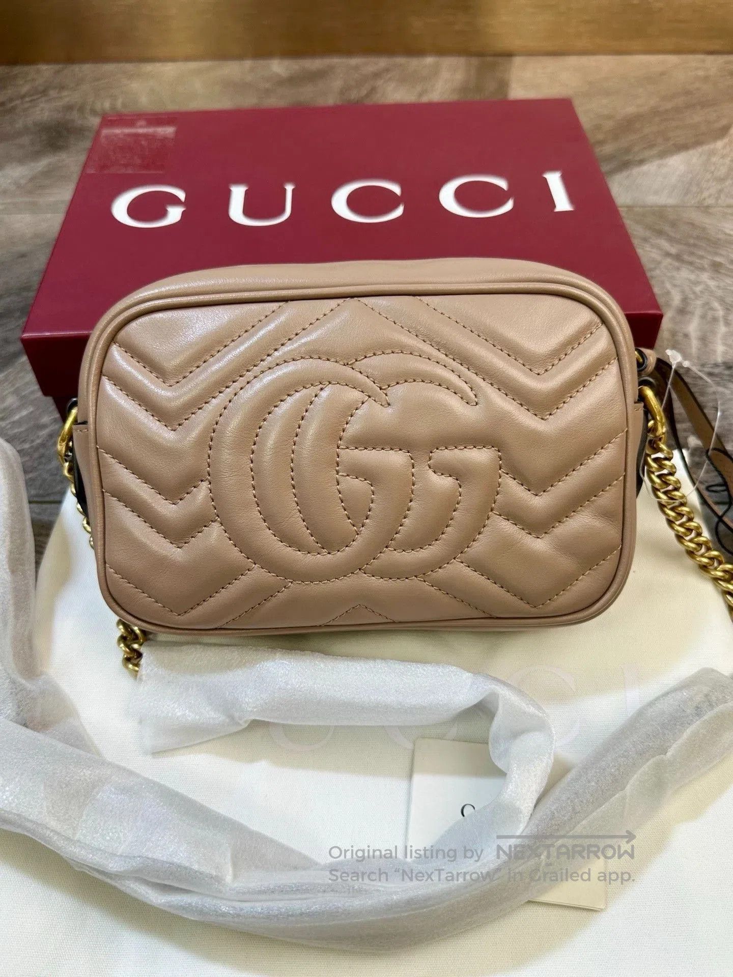 Gucci Gucci Marmont Camera Bag. Size ONE SIZE - 7 Thumbnail