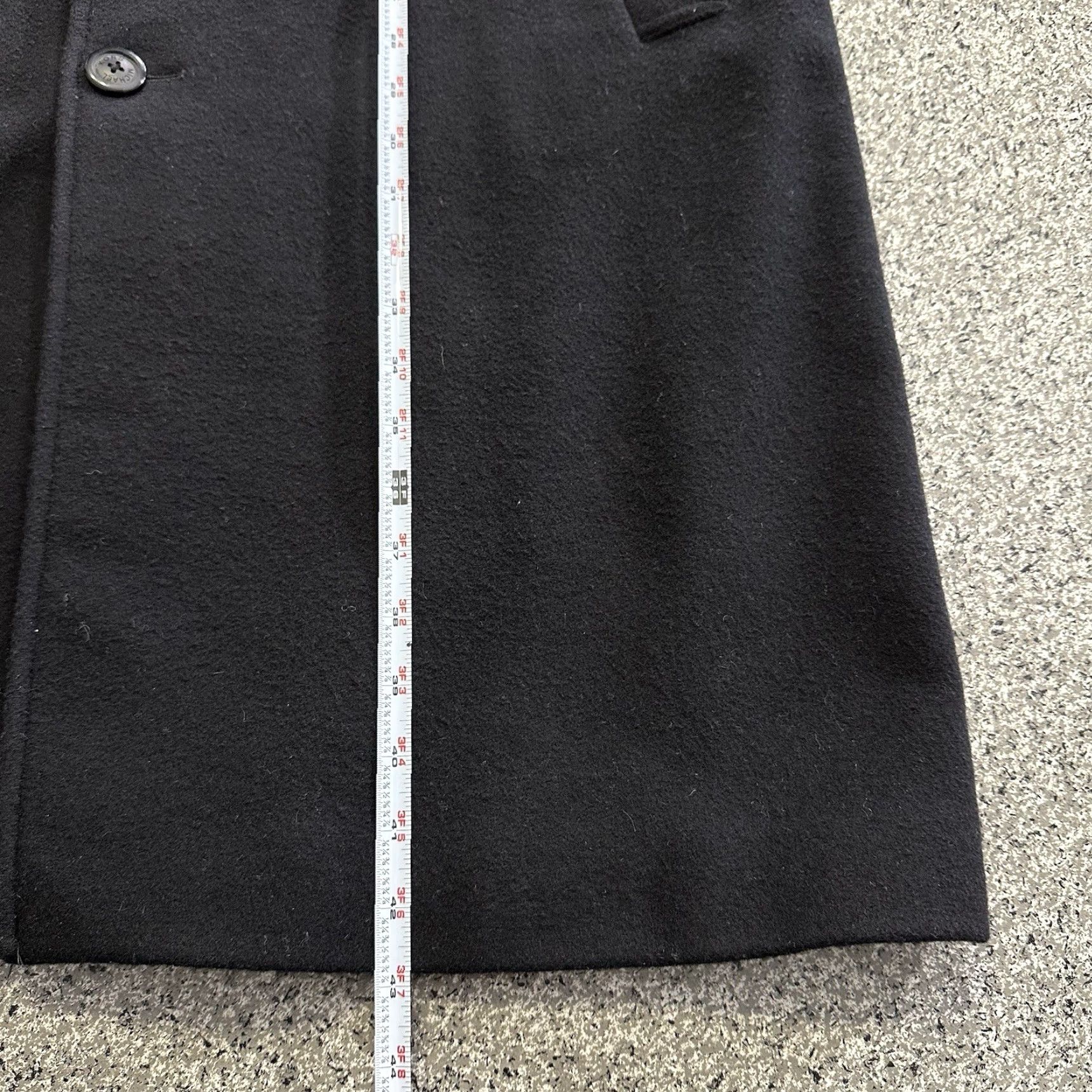 Michael Kors Michael Kors Coat Mens 42L Wool Blend Overcoat Gray Long Solid Coat Mens 42 Size US XS / EU 42 / 0 - 5 Thumbnail