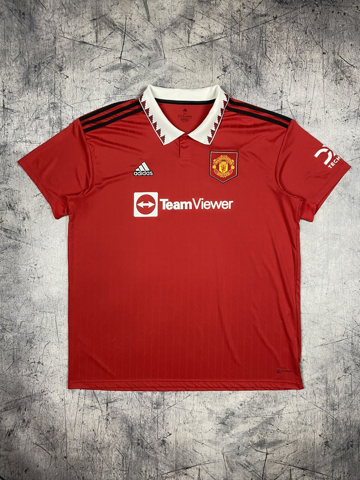 Adidas Adidas Manchester United 2022 - 2023 Soccer Jersey Size US XXL / EU 58 / 5 - 2 Thumbnail