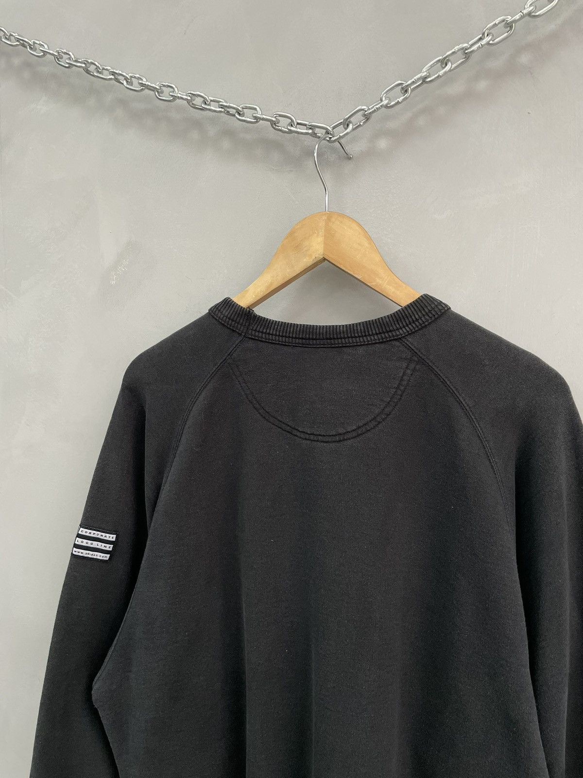 Adidas Retro adidas 90s big logo equipment sweatshirt hoodie y2k Size US M / EU 48-50 / 2 - 10 Thumbnail