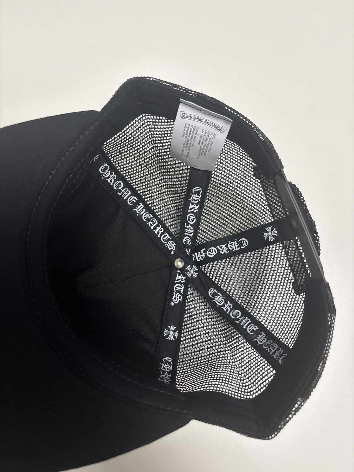 Chrome Hearts Chrome Hearts Triple Cross Patch Trucker Leather Cross Size ONE SIZE - 4 Thumbnail
