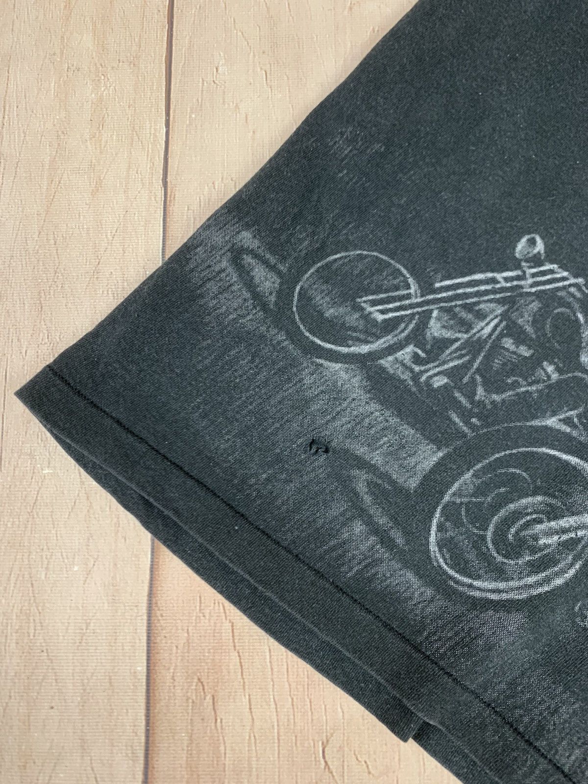Harley Davidson × Vintage Vintage Singlestitch Motorcycle T-Shirt Follow The Eagle Size US XXL / EU 58 / 5 - 3 Thumbnail