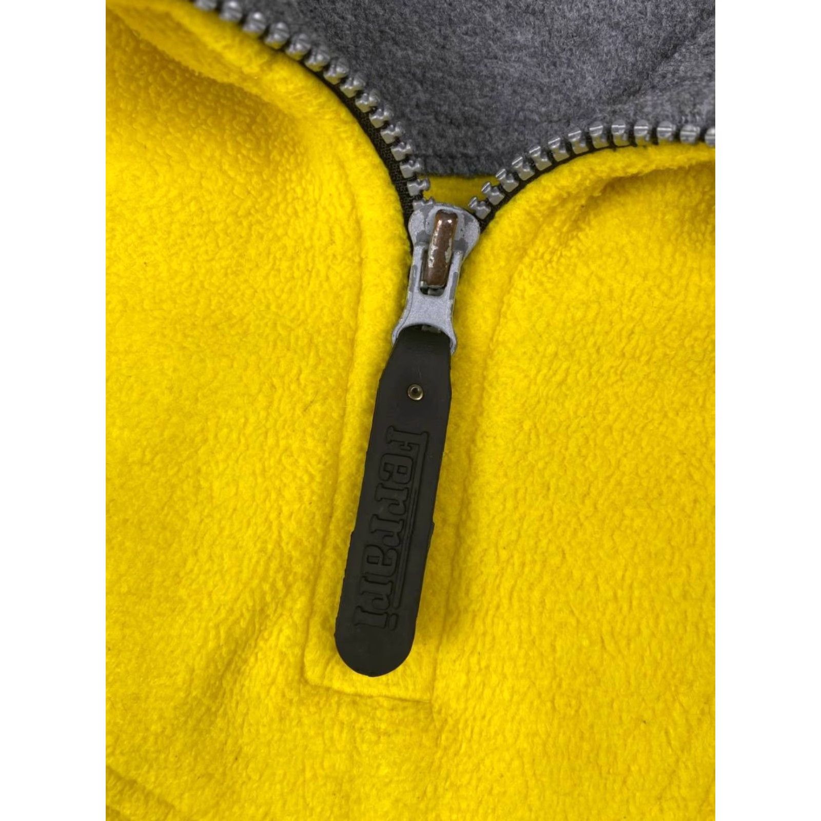 Ferrari VINTAGE Ferrari Jacket Coat Men XL Yellow Fleece Zip Bomber Racing Logo 1997 Slim Regular Length Mid-Length Size US XL / EU 56 / 4 - 5 Thumbnail