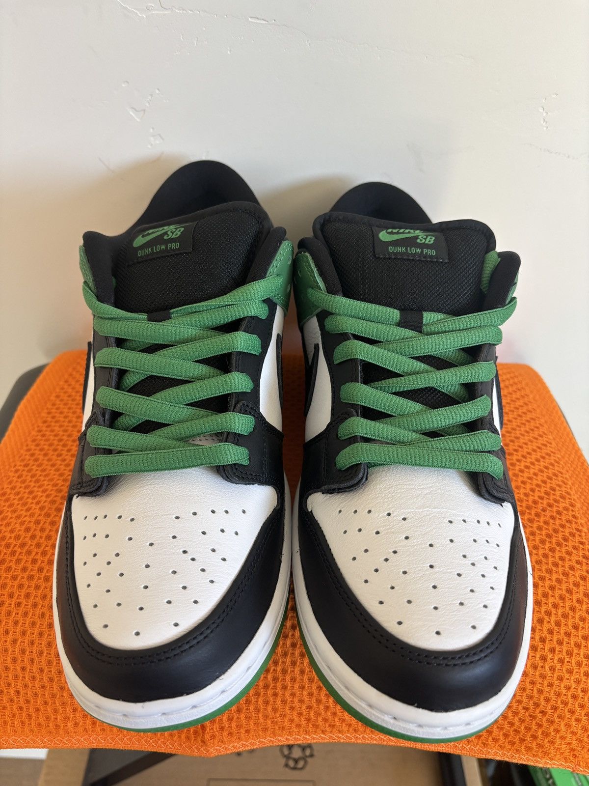 Nike Nike SB Dunk Low Classic Green Size US 11 / EU 44 - 4 Thumbnail