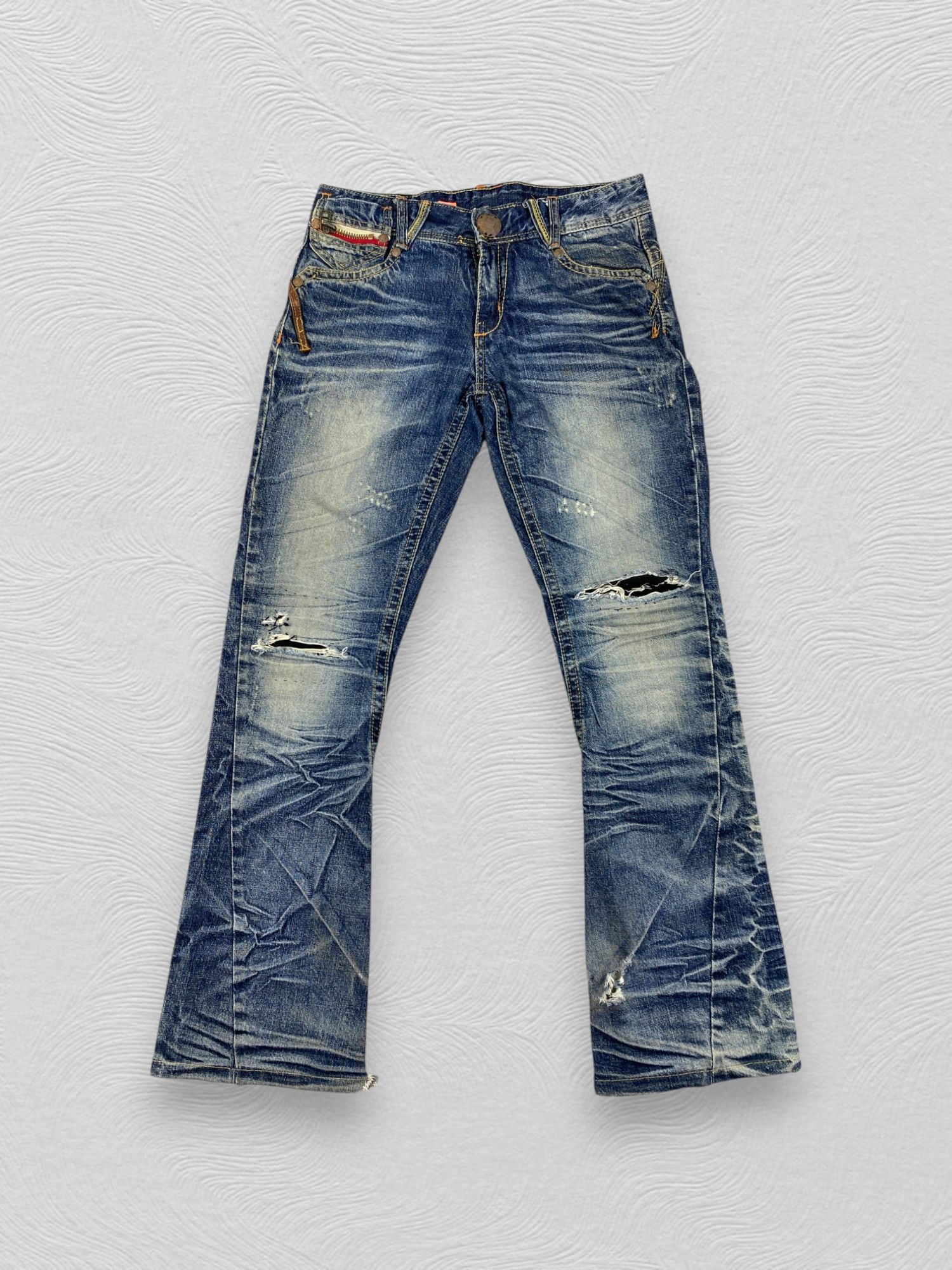 Hysteric Glamour Rare Vintage Low Rise Flare Jeans 31x30.5- JN3645 Size US 31 - 1 Thumbnail