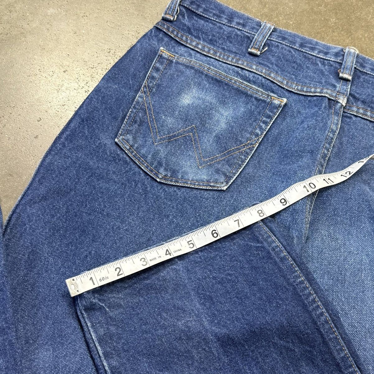 Wrangler Wrangler 915PW USA Made Vintage 80s Denim Regular Fit Jeans Size US 36 / EU 52 - 10 Thumbnail
