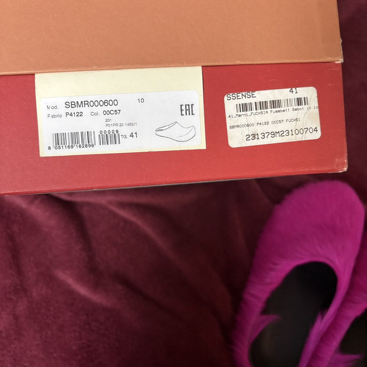 Marni Pink Marni Fussbet Slides Size 41 Size US 8 / EU 41 - 5 Thumbnail