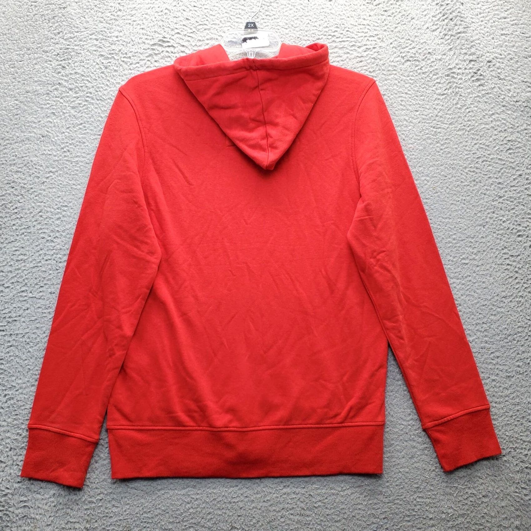 Vintage Ragwear Full Zip Hoodie Womens M Red Seaside Park Pockets Hooded ZH6324 Size M / US 6-8 / IT 42-44 - 2 Thumbnail