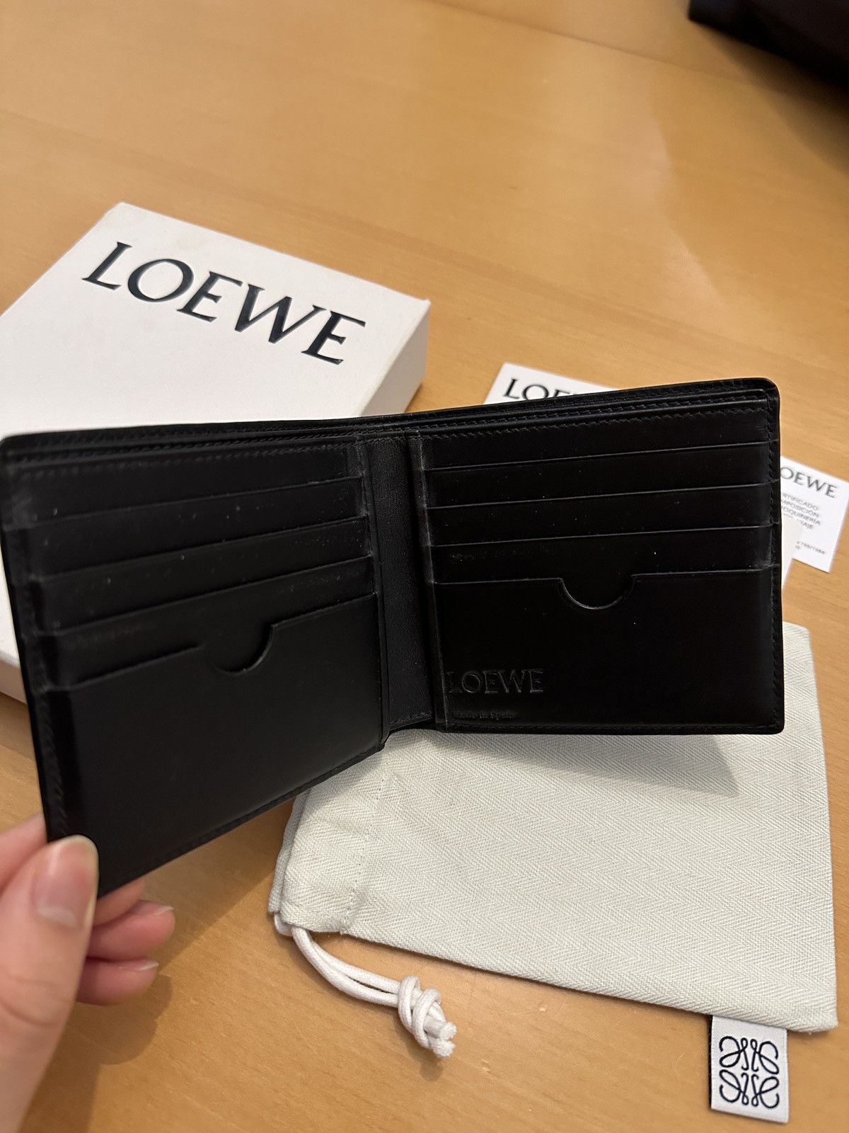 Loewe Loewe Bifold cardholder Size ONE SIZE - 4 Thumbnail