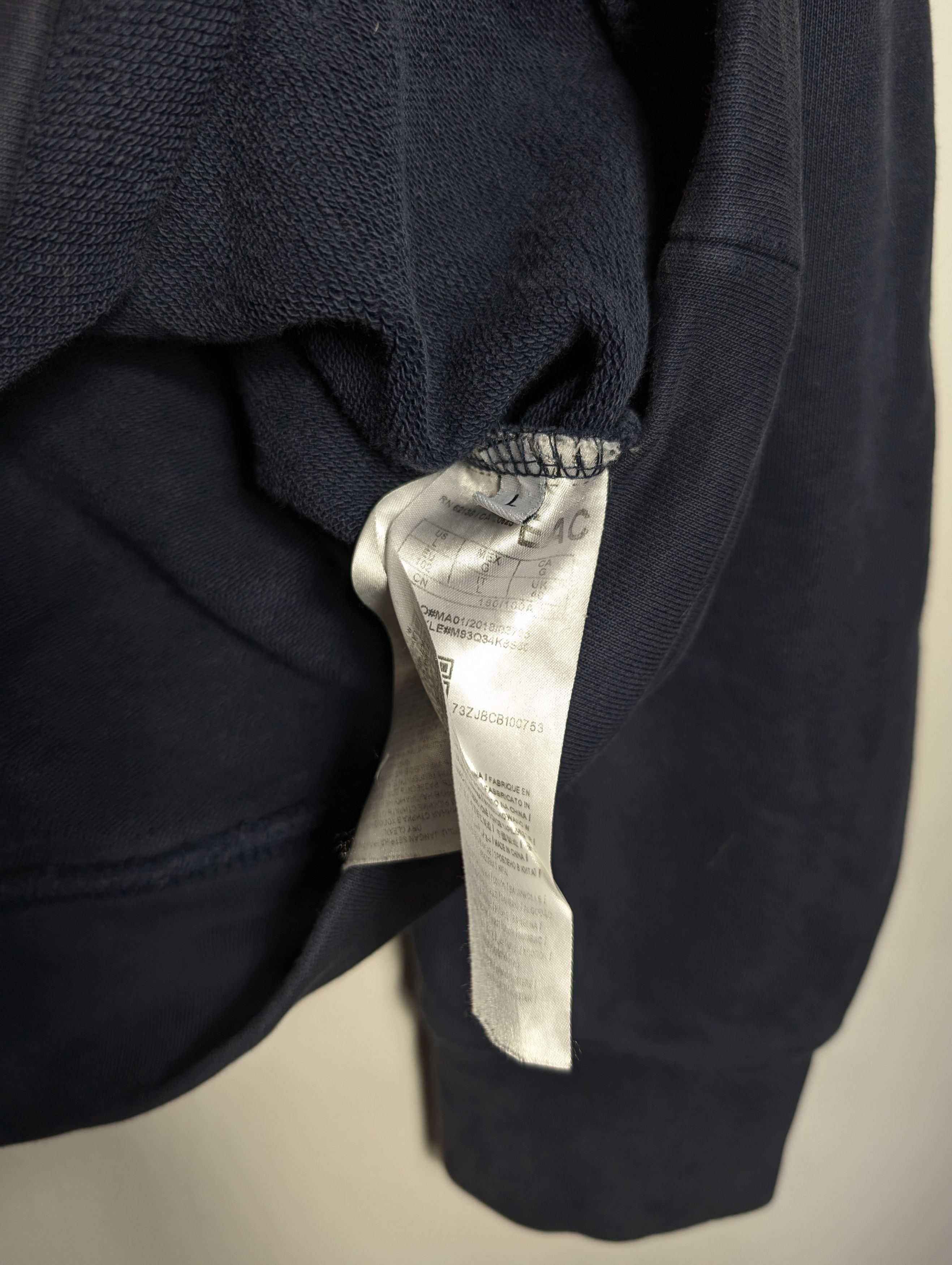 Guess Navy Guess Hoodie Logo Spellout Size US L / EU 52-54 / 3 - 5 Thumbnail