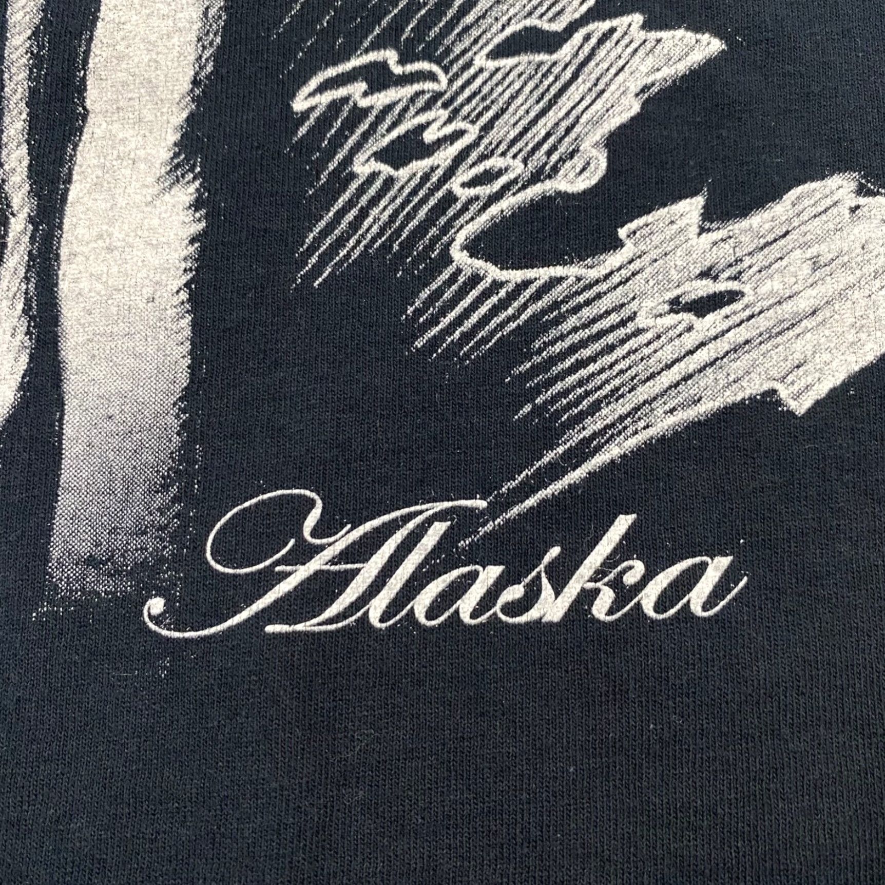 Vintage VINTAGE MV Sport Alaska Shirt Mens L Black Moose Nature Wildlife Graphic Tee S/S Size US L / EU 52-54 / 3 - 3 Thumbnail