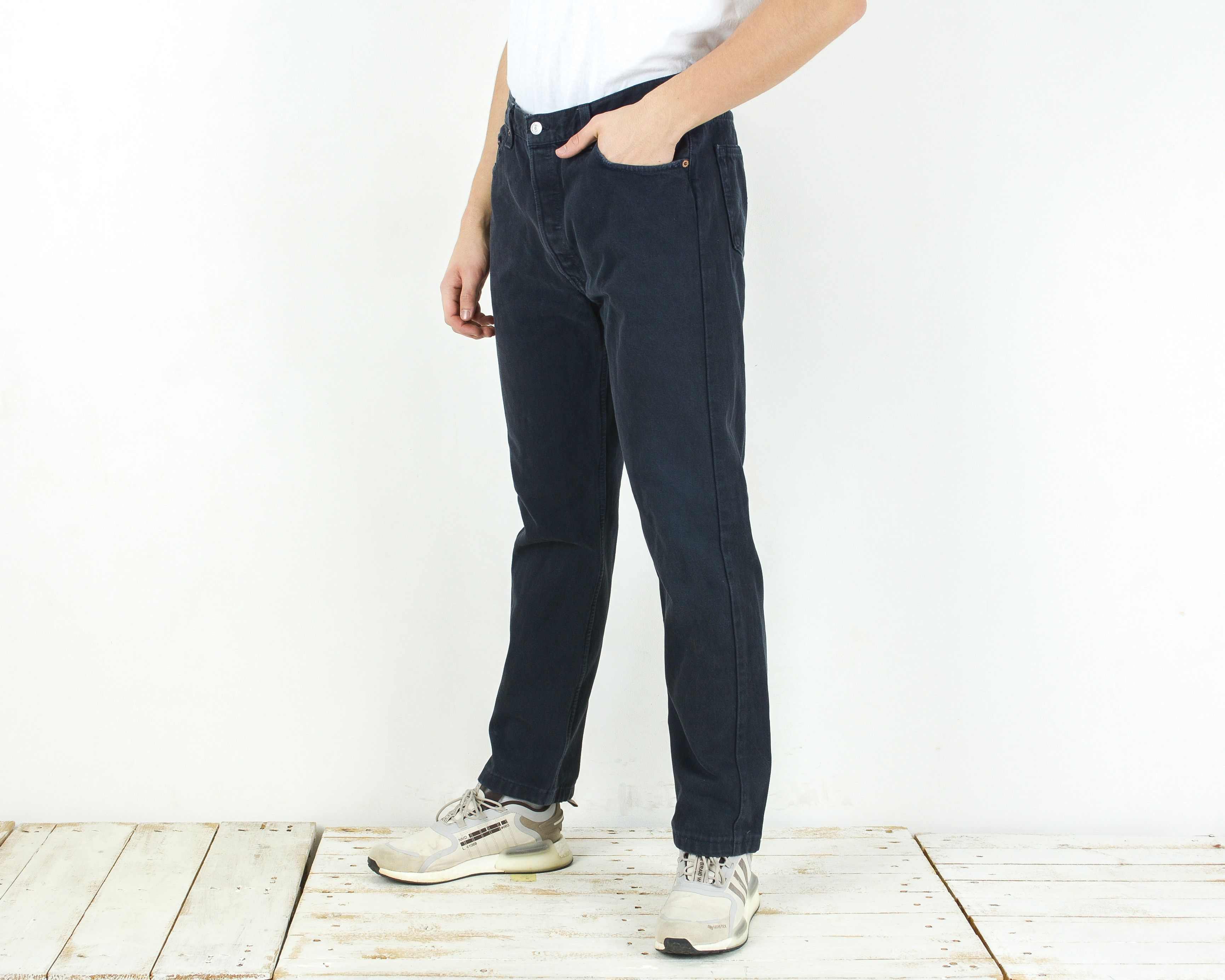 Levi's 501 W36 L32 Regular Straight Jeans Trousers Pants Everyday Size US 36 / EU 52 - 2 Thumbnail