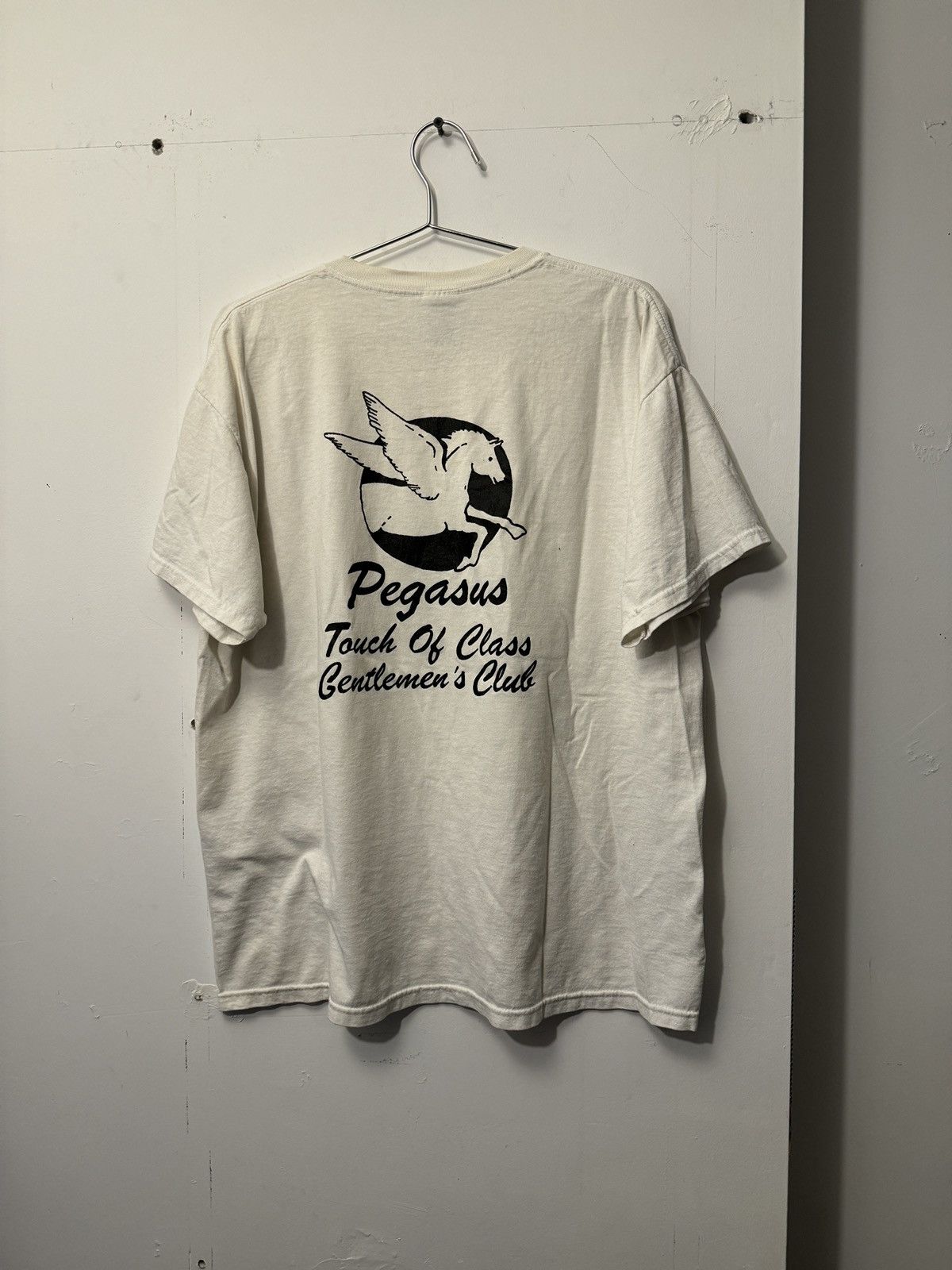 Vintage Pegasus Strip Club Faded Thrashed Shirt ERD Grunge Size US XL / EU 56 / 4 - 8 Thumbnail