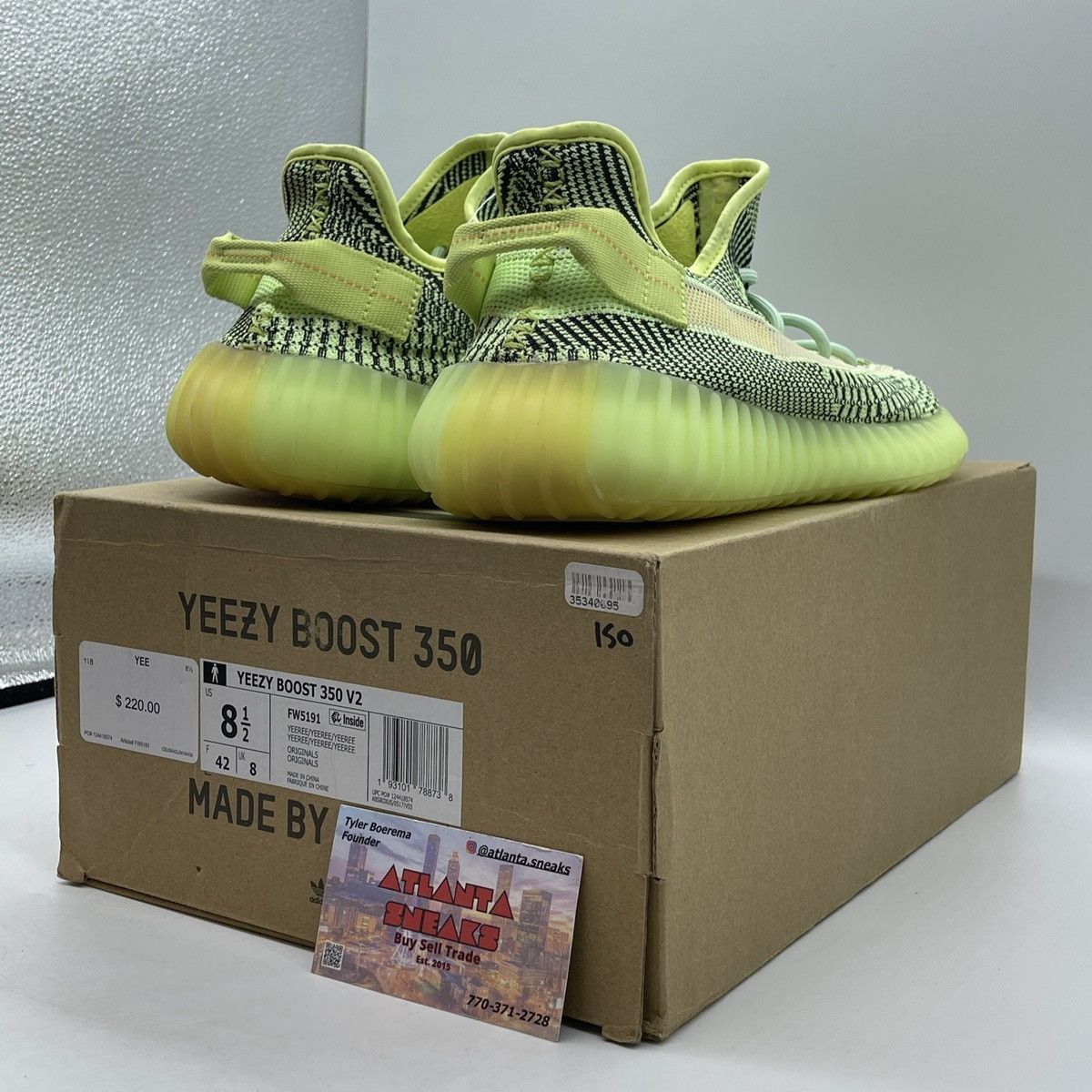 Adidas Yeezy boost 350 yeezreel non reflective Size US 8.5 / EU 41-42 - 5 Thumbnail