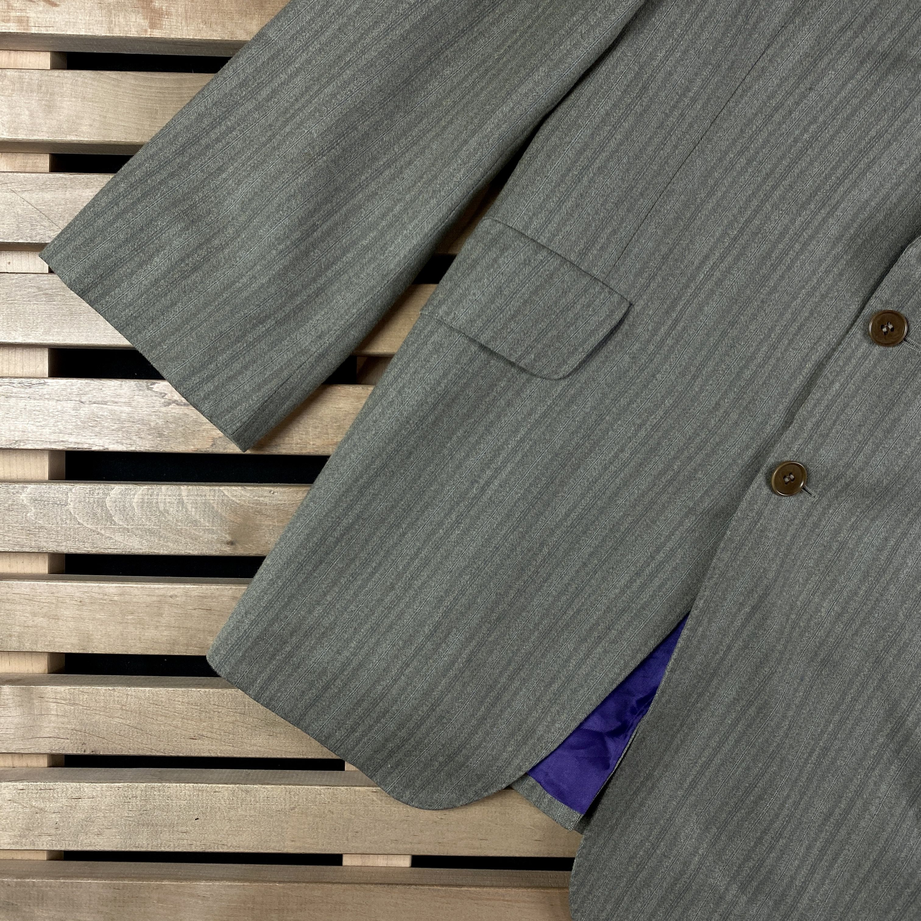 Paul Smith Men’s Blazer Jacket Paul Smith London Two Button Size 44R Size 44R - 3 Thumbnail