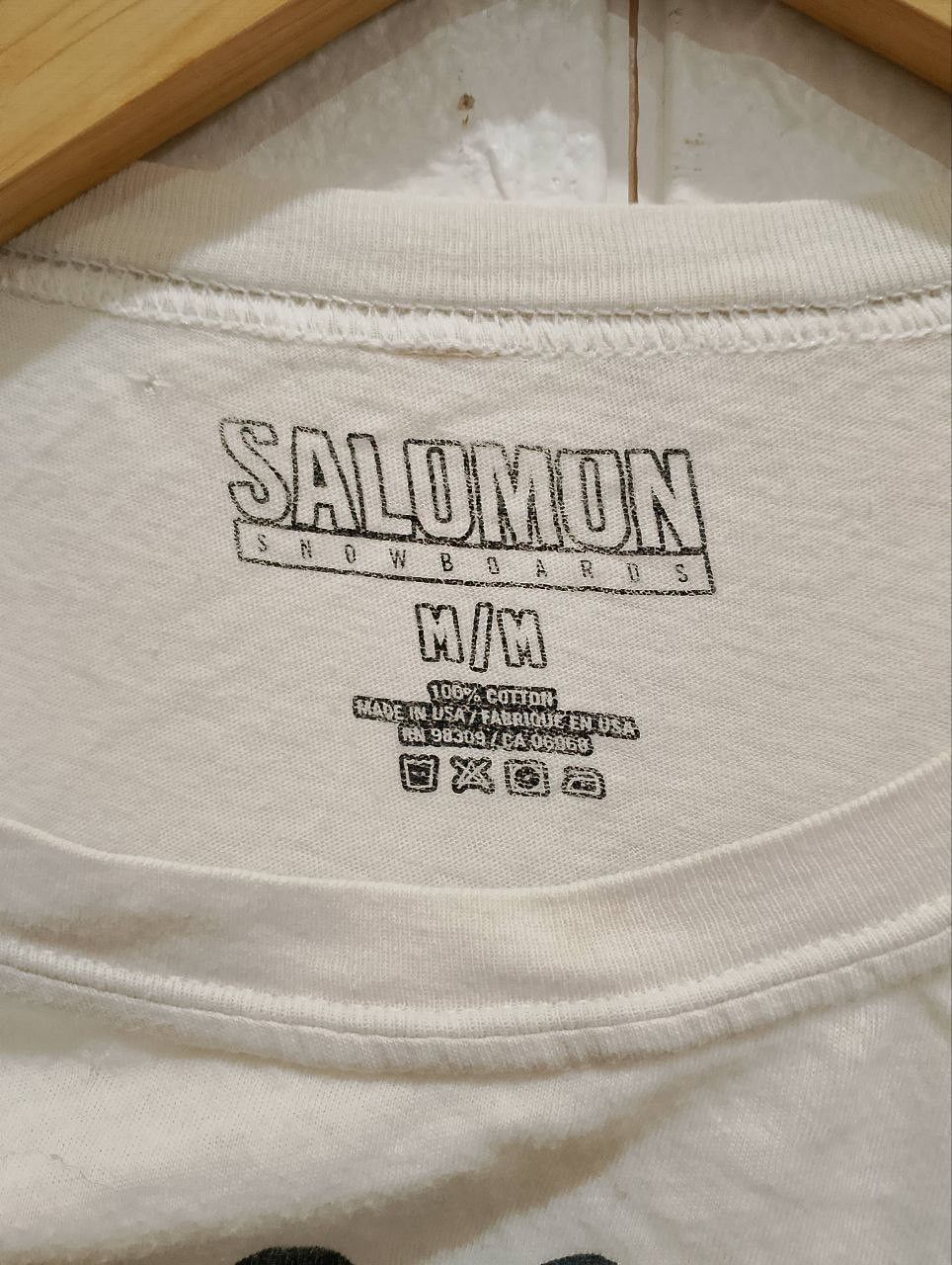 Salomon SALOMON Snowboard Made in U.S.A Indian Skull Gypsy Tee Size M / US 6-8 / IT 42-44 - 6 Thumbnail