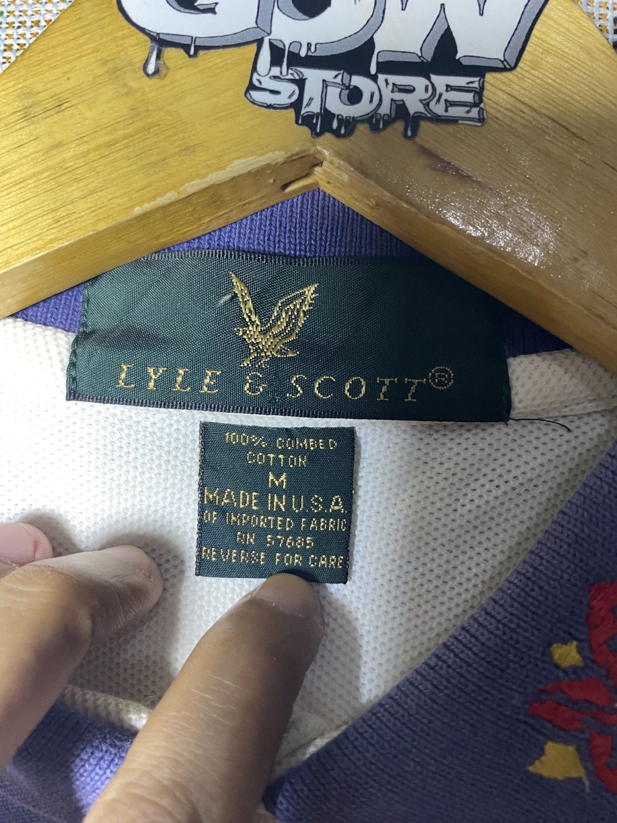 Vintage Vintage Lyle & Scott Rare y2k 2000's golf club Size US L / EU 52-54 / 3 - 5 Thumbnail