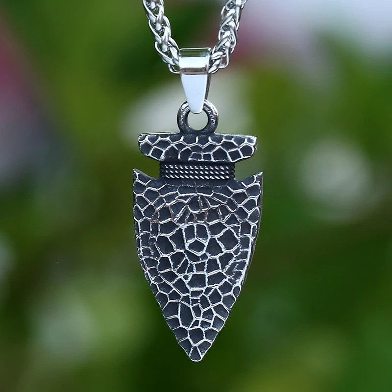 Jewelry Gothic Arrow And Tree Necklace Size ONE SIZE - 2 Thumbnail
