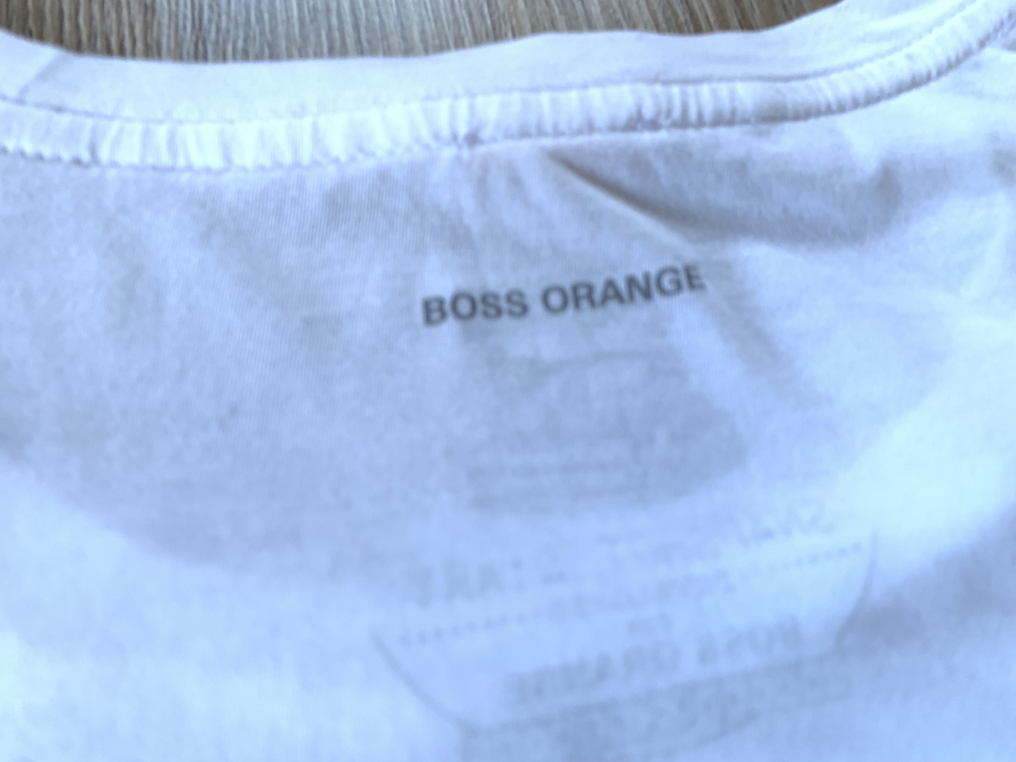 Hugo Boss Hugo Boss Orange Snapshot Diary White Printed T Shirt Size US M / EU 48-50 / 2 - 8 Thumbnail