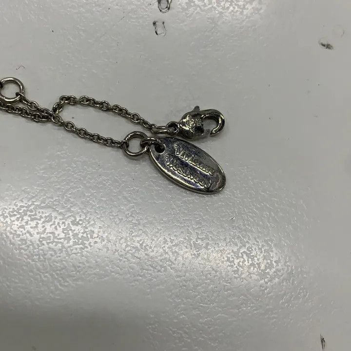 Vivienne Westwood Vivienne Westwood Silver Saturn Dreamcatcher Pendant Neckla Size ONE SIZE - 7 Thumbnail