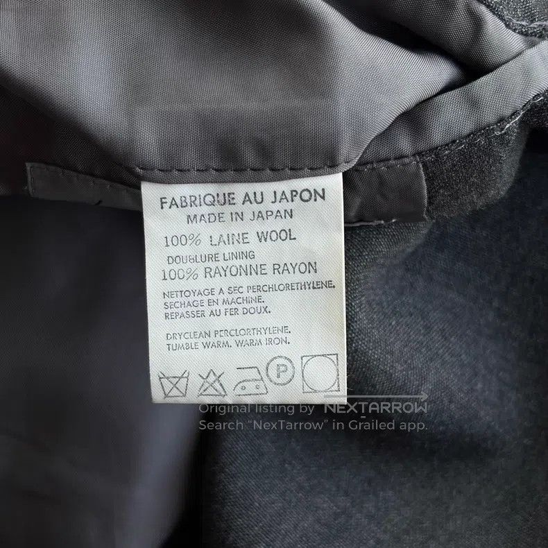 Yohji Yamamoto YOHJI YAMAMOTO Cement Gray Double-Breasted Suit Size US S / EU 44-46 / 1 - 8 Thumbnail