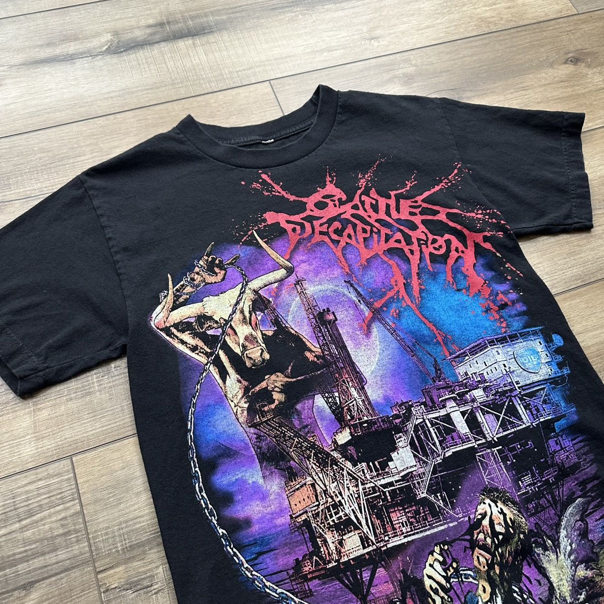 Other Y2K Cattle Decapitation Death Metal Graphic Band Tee Size US M / EU 48-50 / 2 - 5 Thumbnail