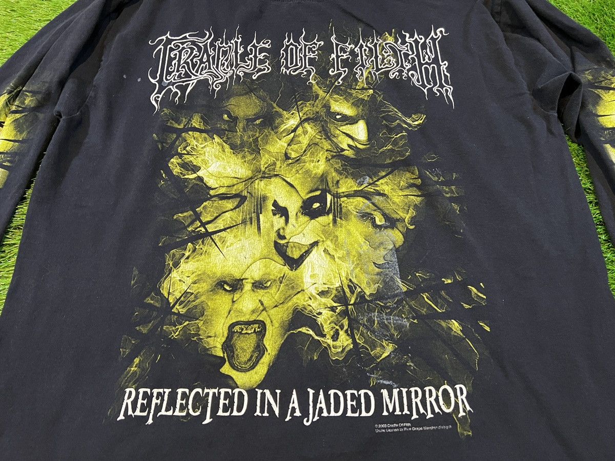 Band Tees × Vintage Vintage 2003 CRADLE OF FILTH Reflected In A Jaded Mirror Size US XL / EU 56 / 4 - 2 Thumbnail