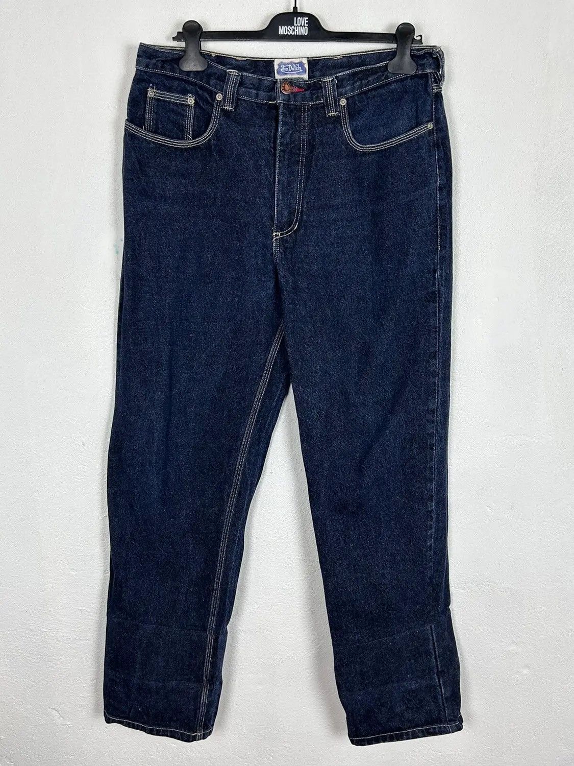 Christian Audigier Vintage Von Dutch Flame Design Rare Jeans In Size 36 Size US 36 / EU 52 - 2 Thumbnail