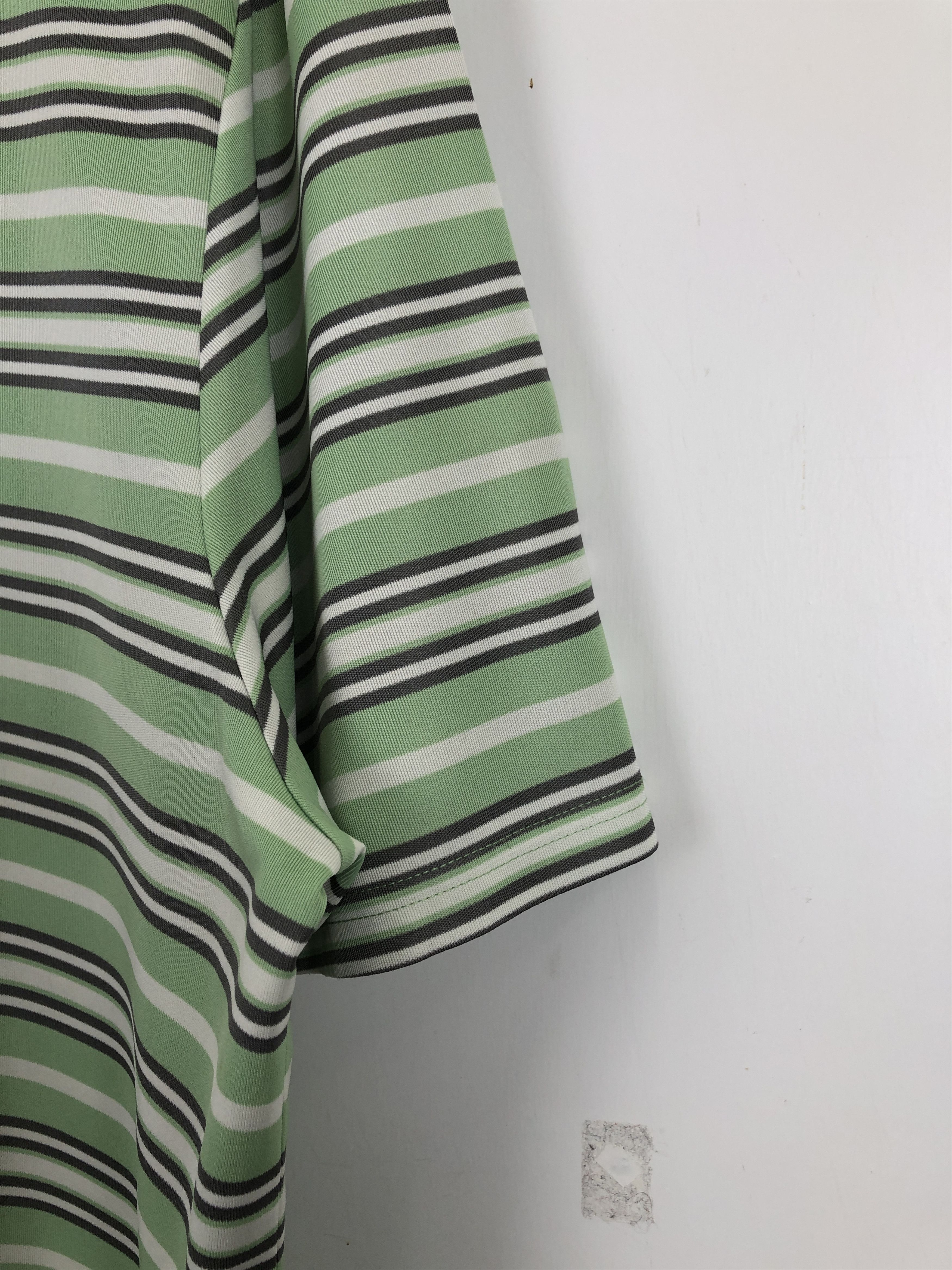 Vintage Vintage Oakley Striped Polo Short Sleeve Shirt TA0474 Size US XL / EU 56 / 4 - 6 Thumbnail