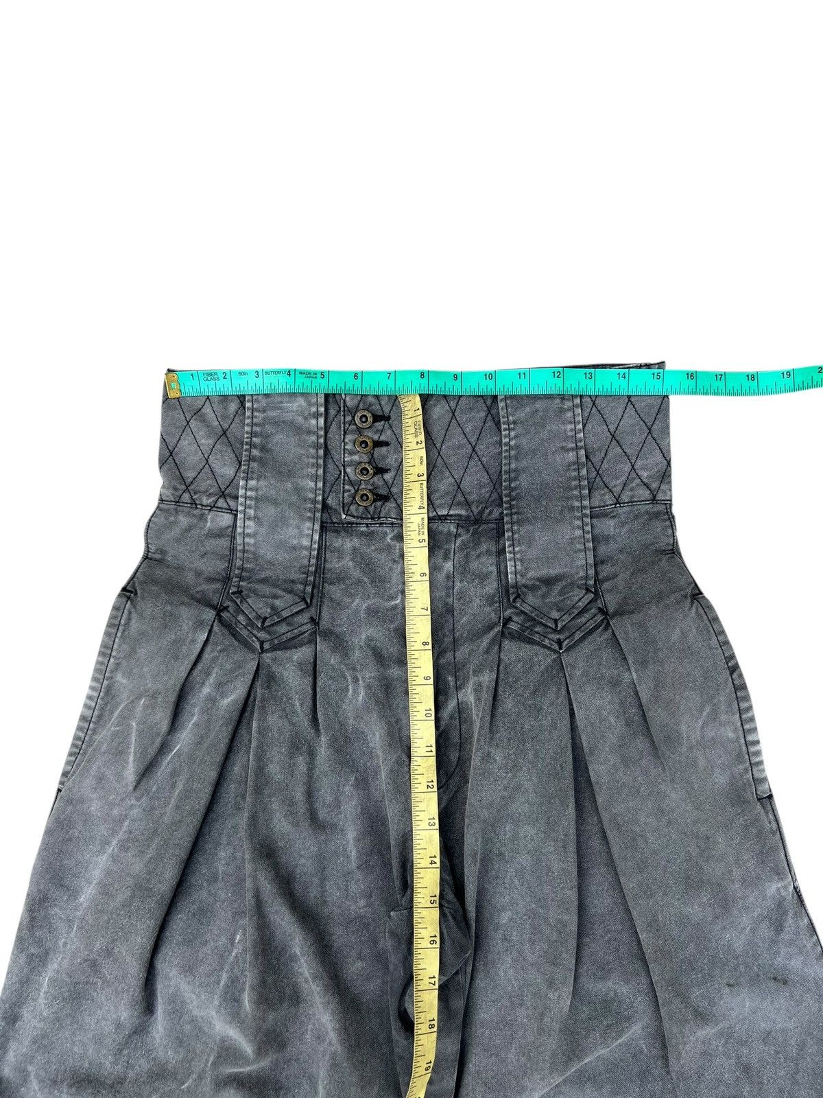 Bernhard Willhelm Archive Bernhard Willhelm High Waist Baggy Wide Cropped Pant Size US 29 - 4 Thumbnail