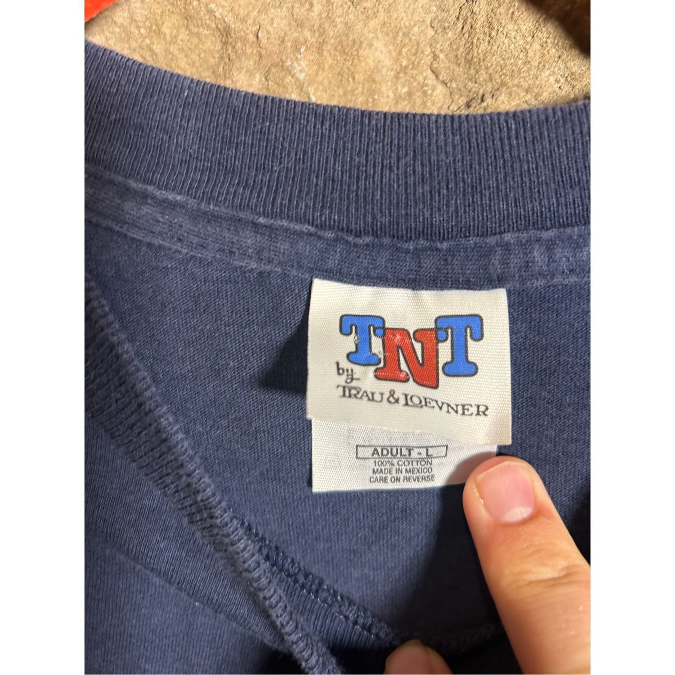 Vintage Vintage 1990s TNT NATURE Tshirt Fire Deer Elk Wolf hunting A Size US L / EU 52-54 / 3 - 4 Thumbnail
