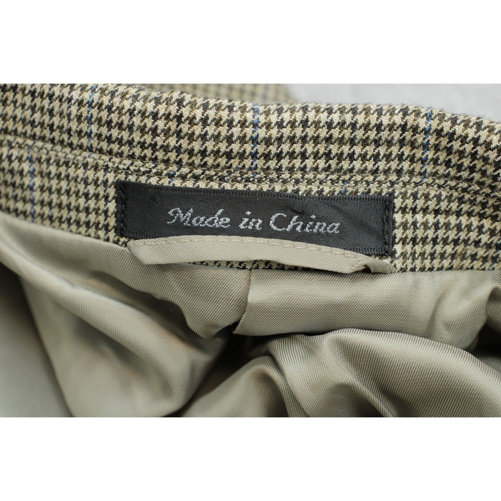 Lauren Ralph Lauren Lauren Ralph Lauren Blazer Mens 46R Houndstooth 2 Buttons Size 46R - 7 Thumbnail