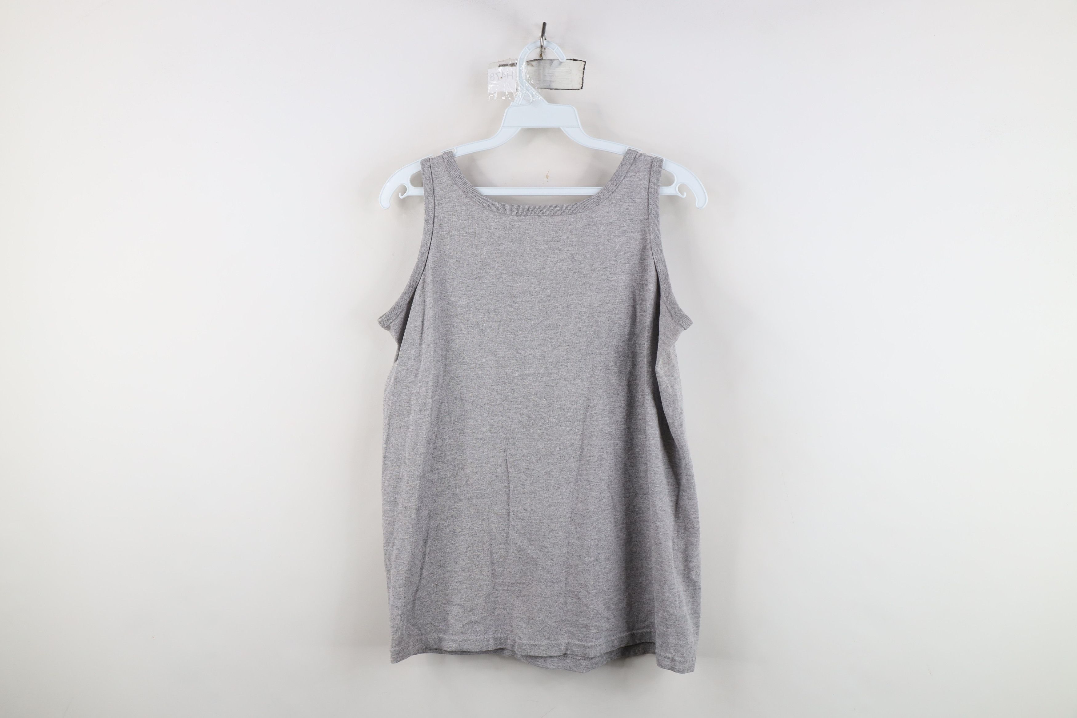 Vintage Vintage 90s Raceway Park Tank Top T-Shirt Heather Gray Size M / US 6-8 / IT 42-44 - 7 Thumbnail