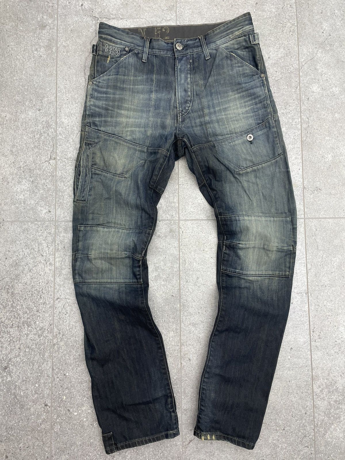 G-Star × Vintage Vintage G star Raw 5620 jeans double knee Size US 32 / EU 48 - 5 Thumbnail