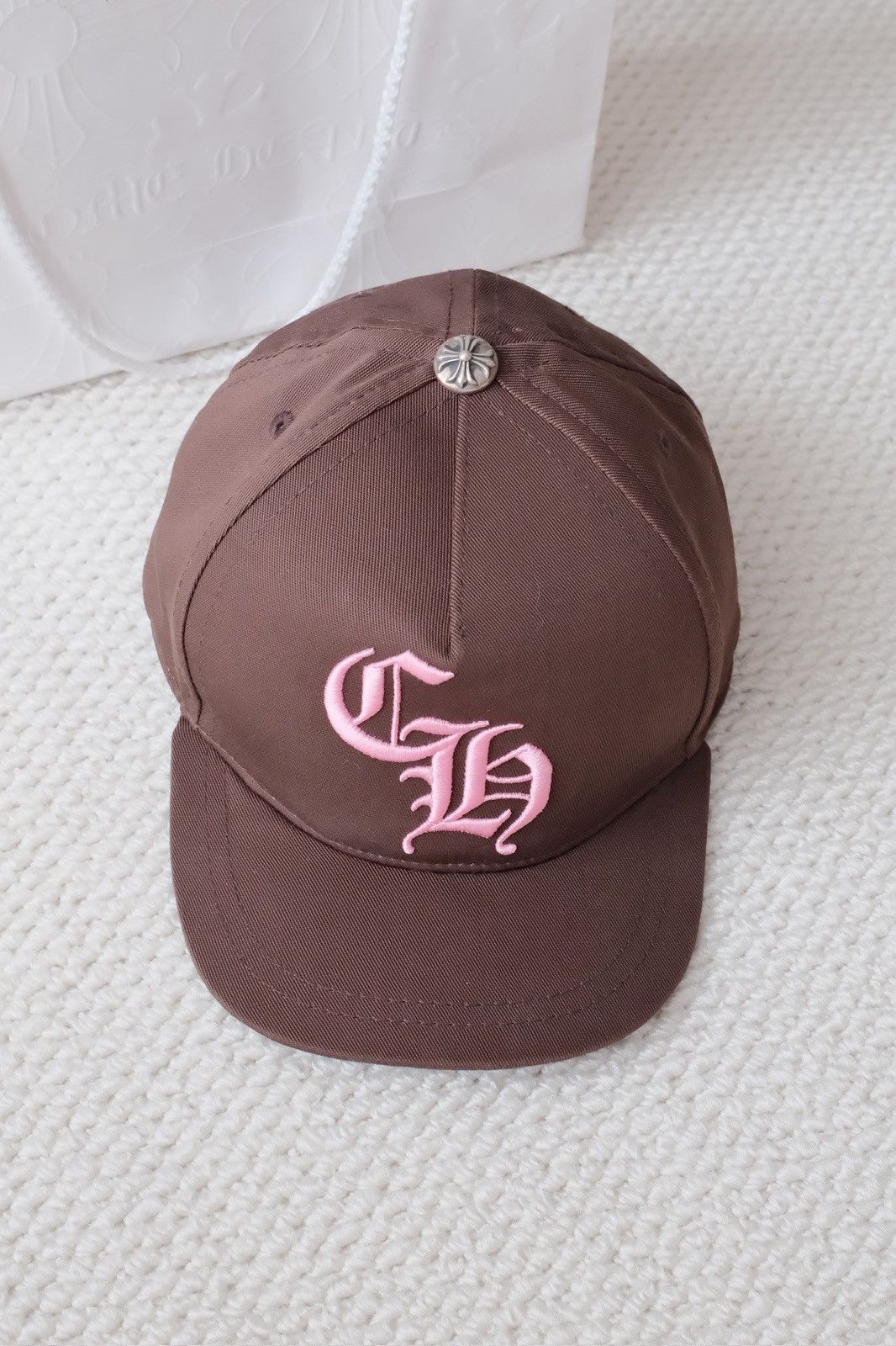 Chrome Hearts Hat Pink Mocha