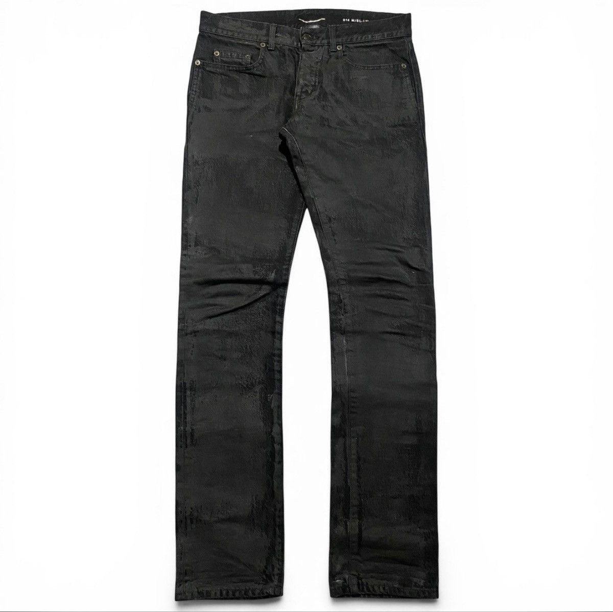 Saint Laurent Paris Saint Laurent Paris D14 Waxed Denim Size US 30 / EU 46 - 1 Thumbnail