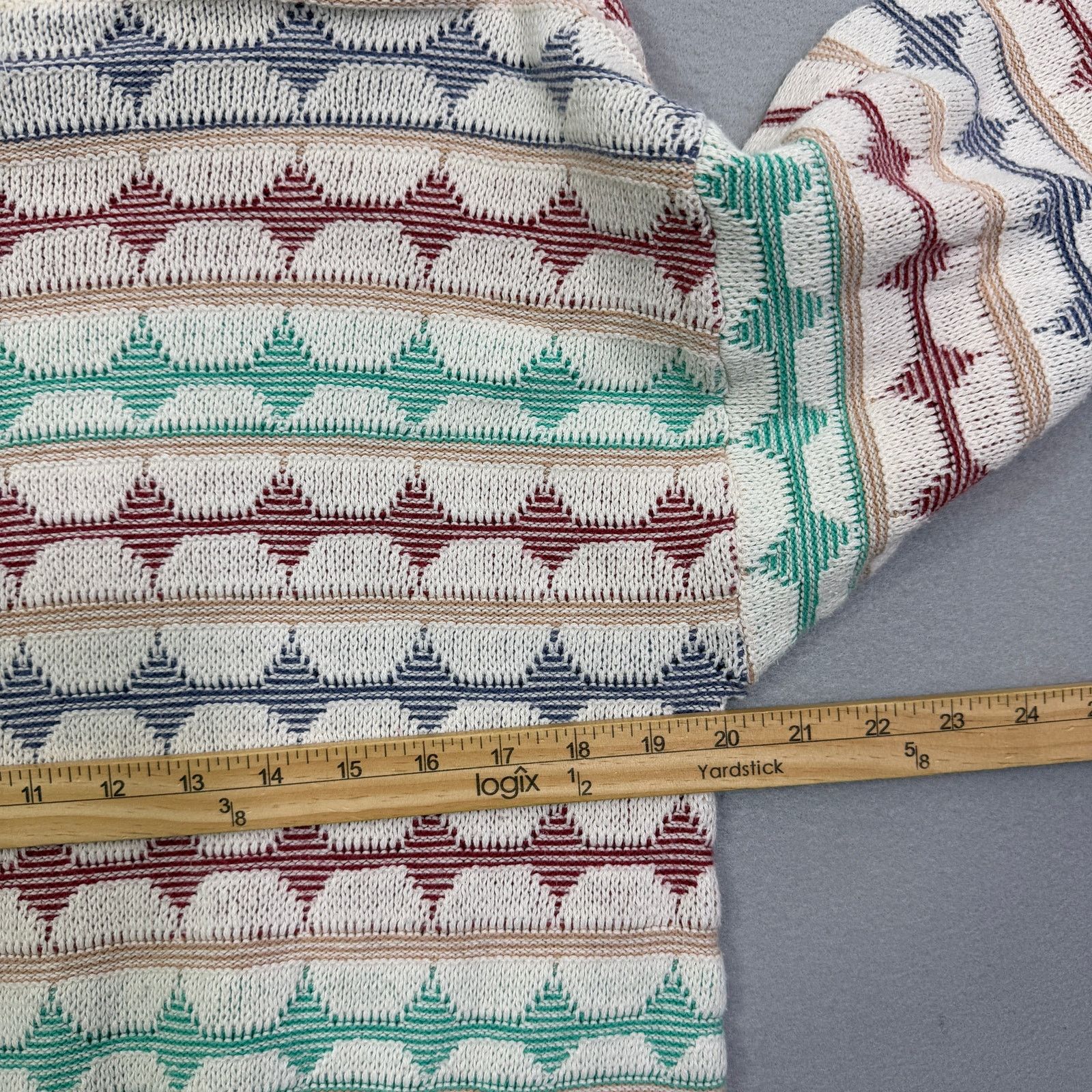 Vintage Vintage St Johns Bay Sweater Mens Extra Large Geometric Knit Size US XL / EU 56 / 4 - 8 Thumbnail